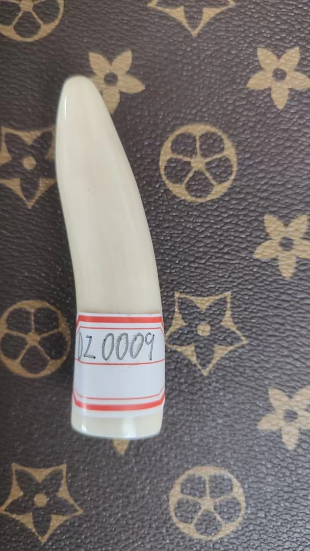 【猛犸兄弟】DZ0009猛犸大嘴牙尖手把件