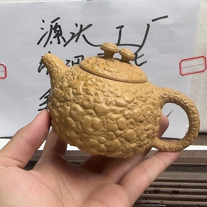 紫砂壶段泥供春壶