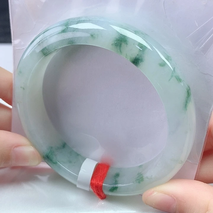 翡翠未镶嵌手镯54圈