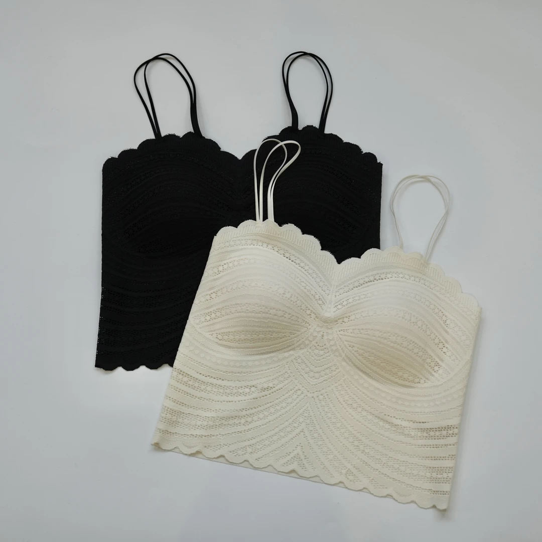 呆毛DM.FACTORY 春夏季新款百搭显瘦亲肤带胸垫美背DMX3585