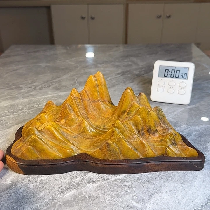 一***风奇石茶宠鱼缸文房摆件