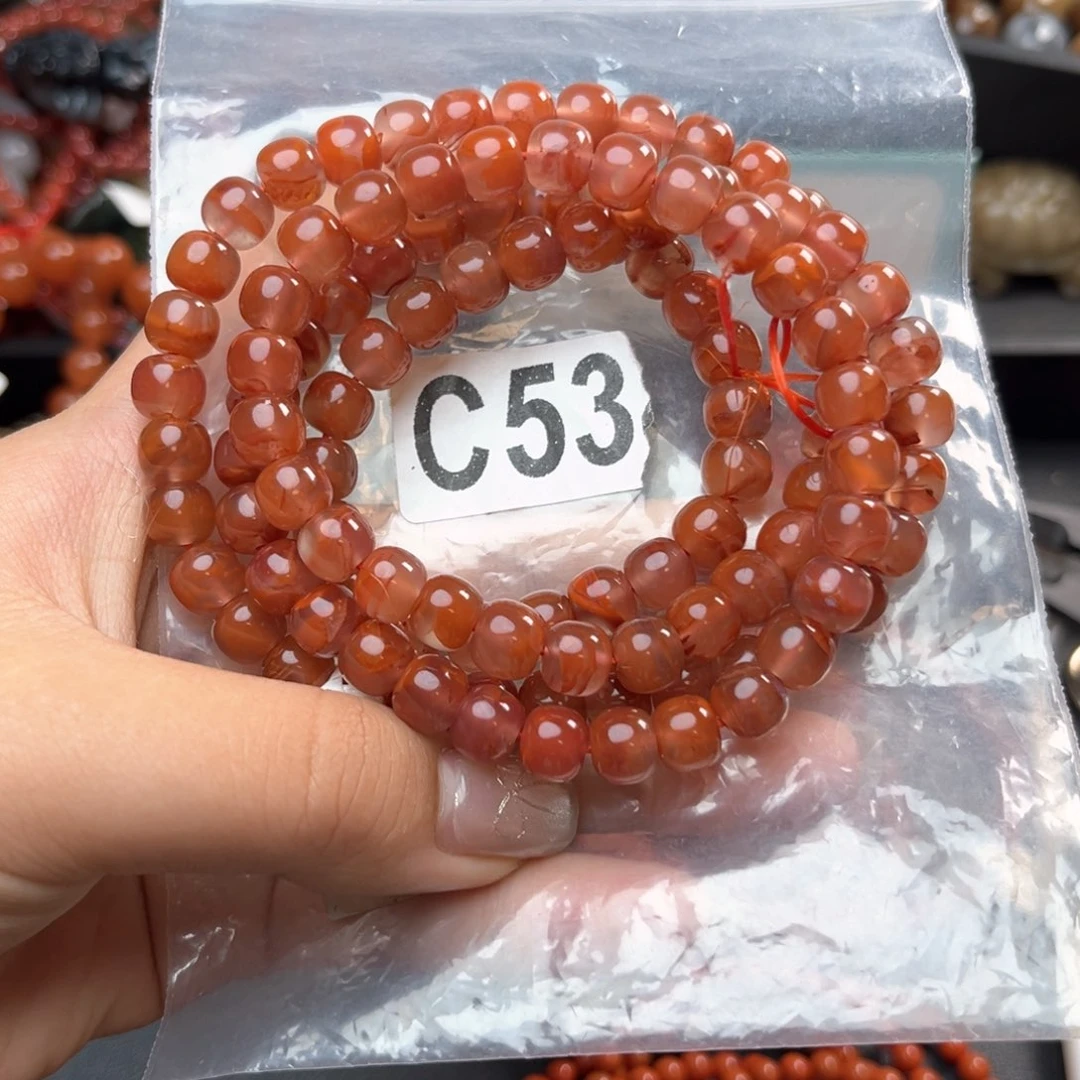 未镶嵌南红玛瑙珠宝奇石8*+