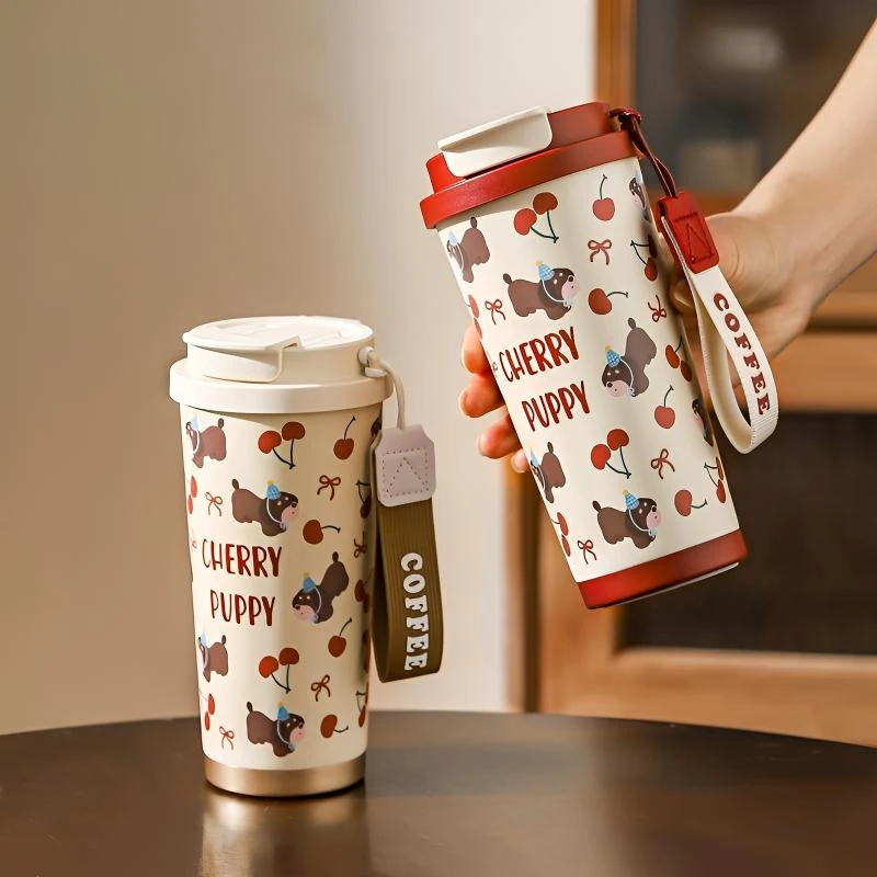 川岛屋316保温杯女新款2025高颜值可爱咖啡杯子随手杯大容量水杯