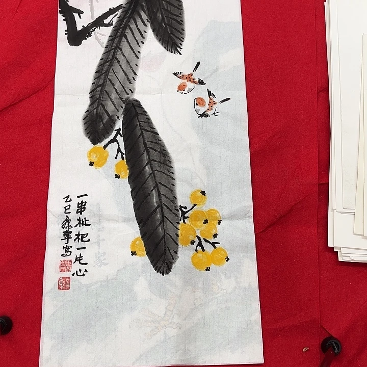 国画花鸟等多种鸟类和鸟类70.35