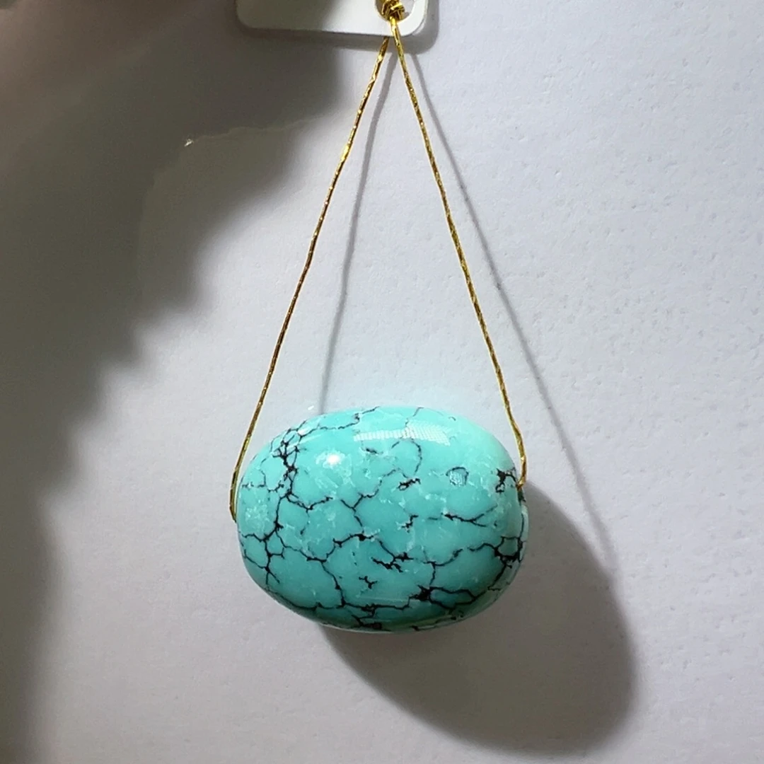 绿松石未镶嵌挂件