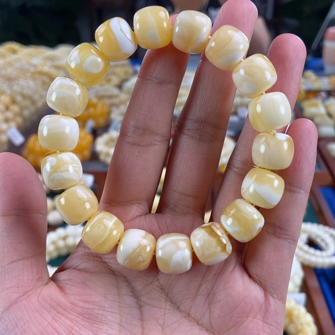 未镶嵌琥珀珠宝奇石13金白妖花老型25.62