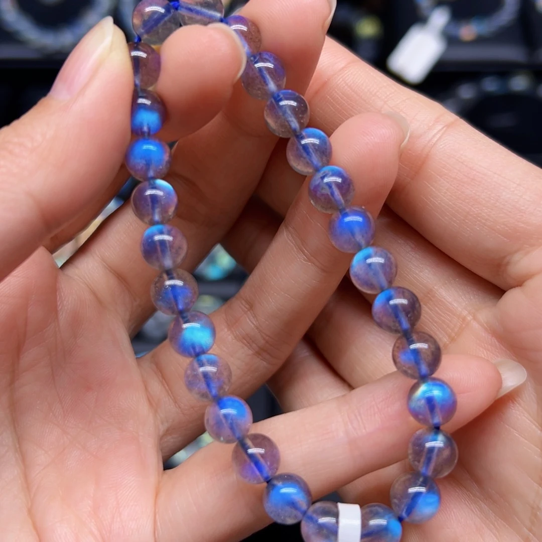 未镶嵌手链长石7.3左右