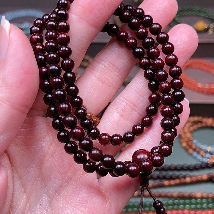 檀香紫檀（小叶紫檀）手串/手链0.5