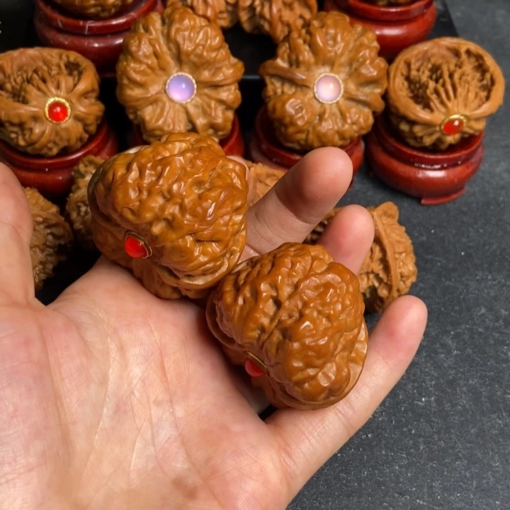 把件文玩核桃40蛤蟆
