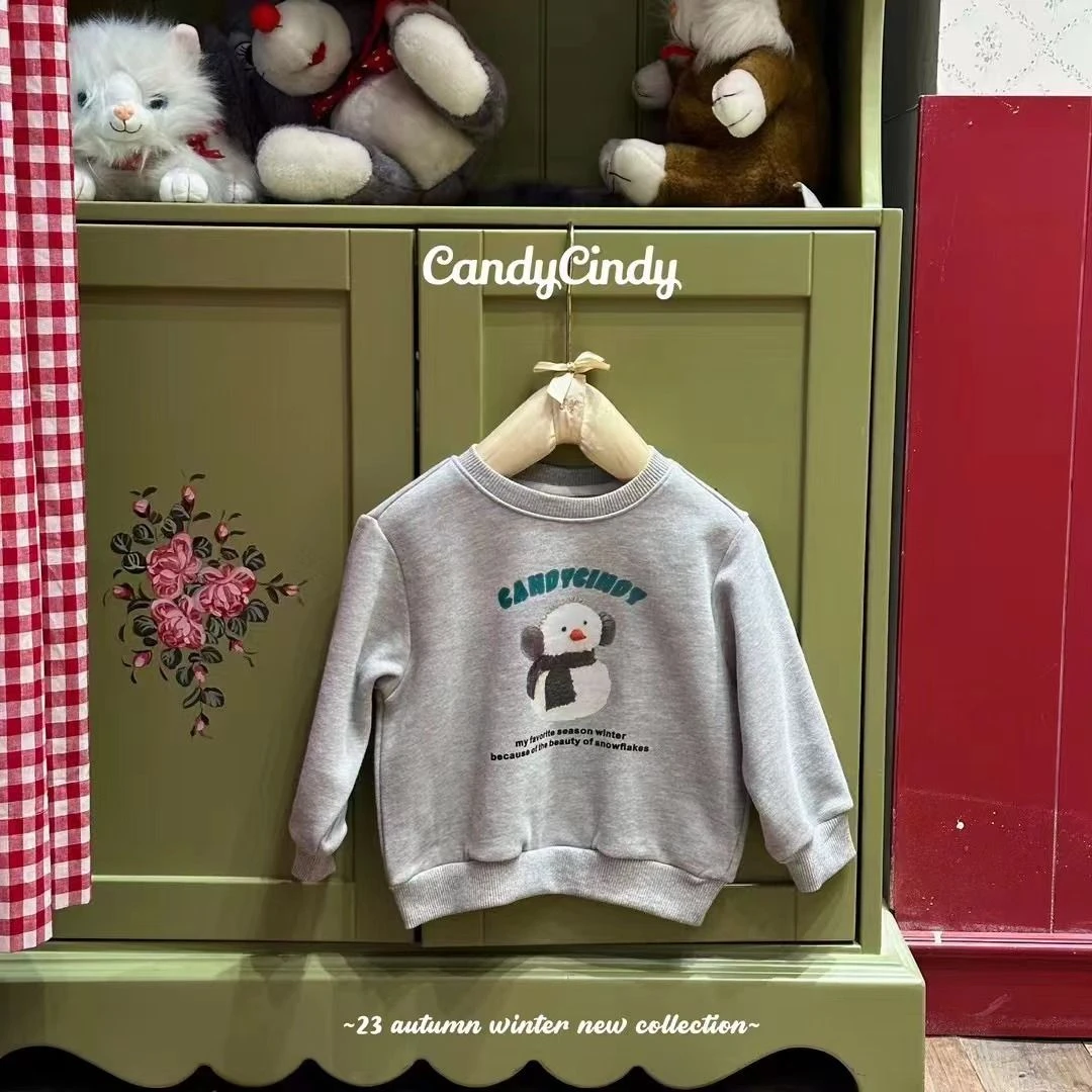 【CC】加绒雪人卫衣 0182