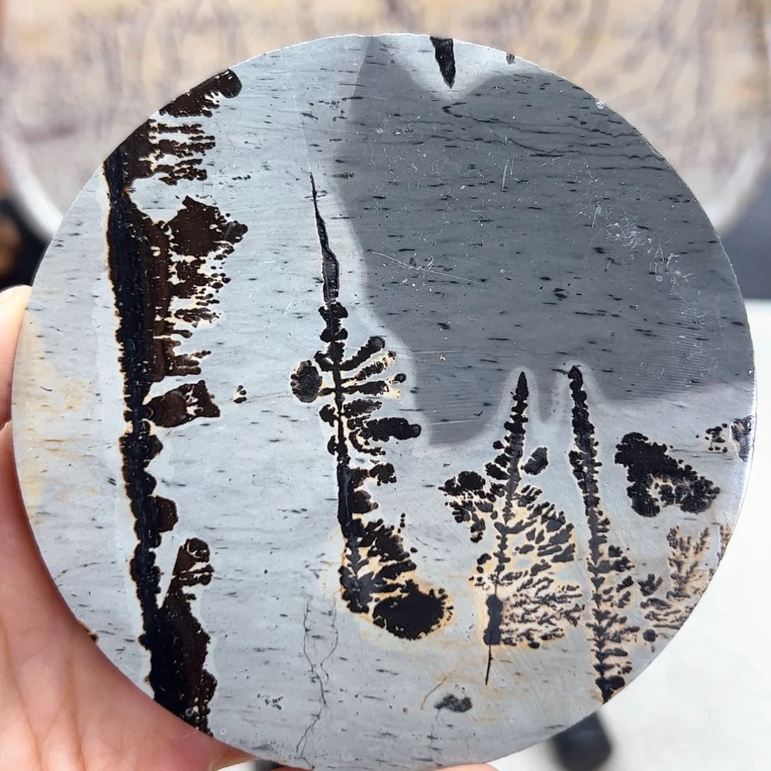 广西石广西天然国画石