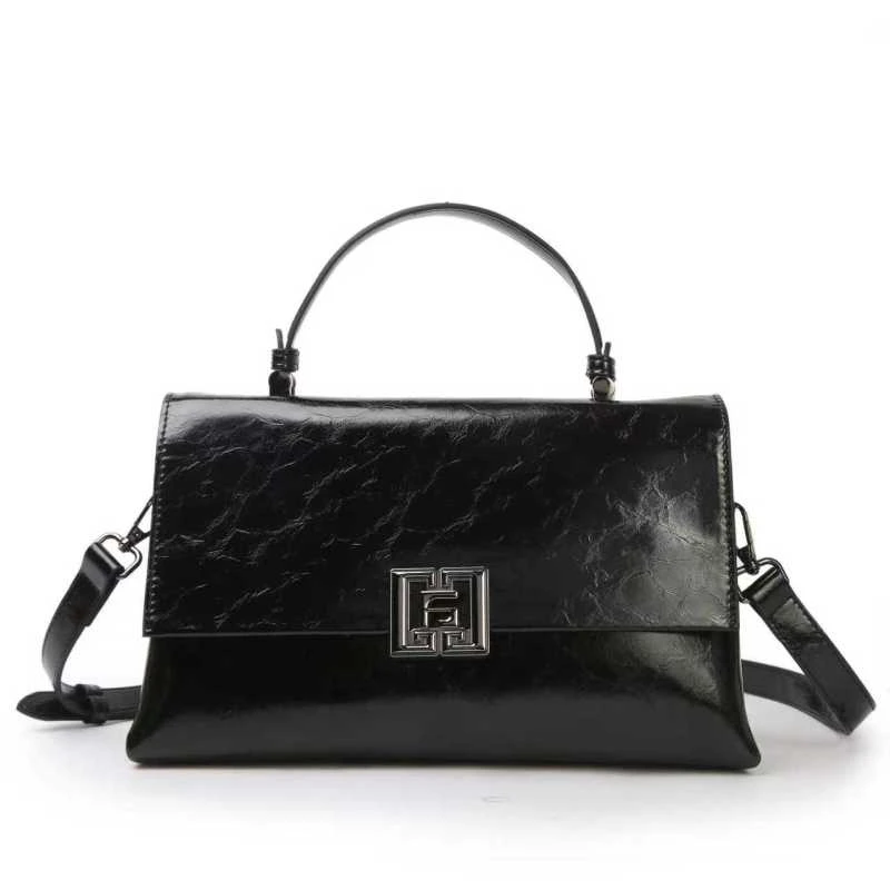 【RAIN.CUN】BF-66753-黑色RAIN.CUN.百搭腋下斜跨女包