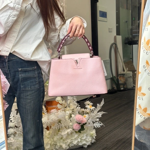 95新 LouisVuitton/路易威登 爱夏奢品/Lv/单肩包/81187