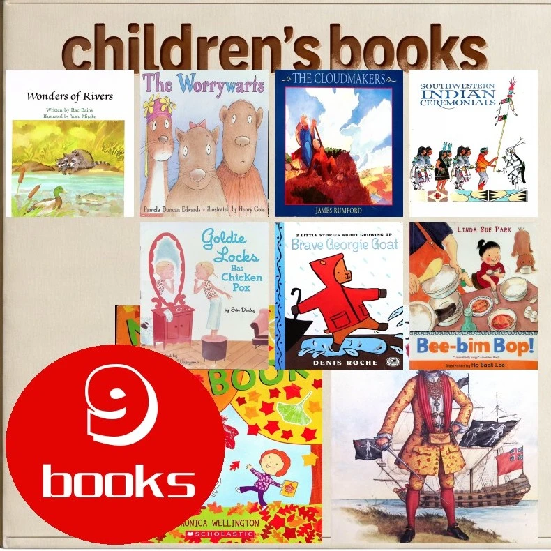 英文原版绘本9本93251231028