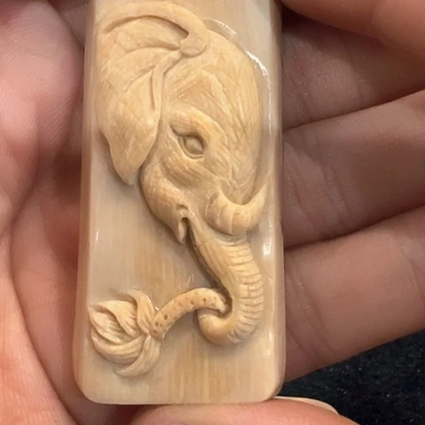 天然猛犸象牙瑕疵品