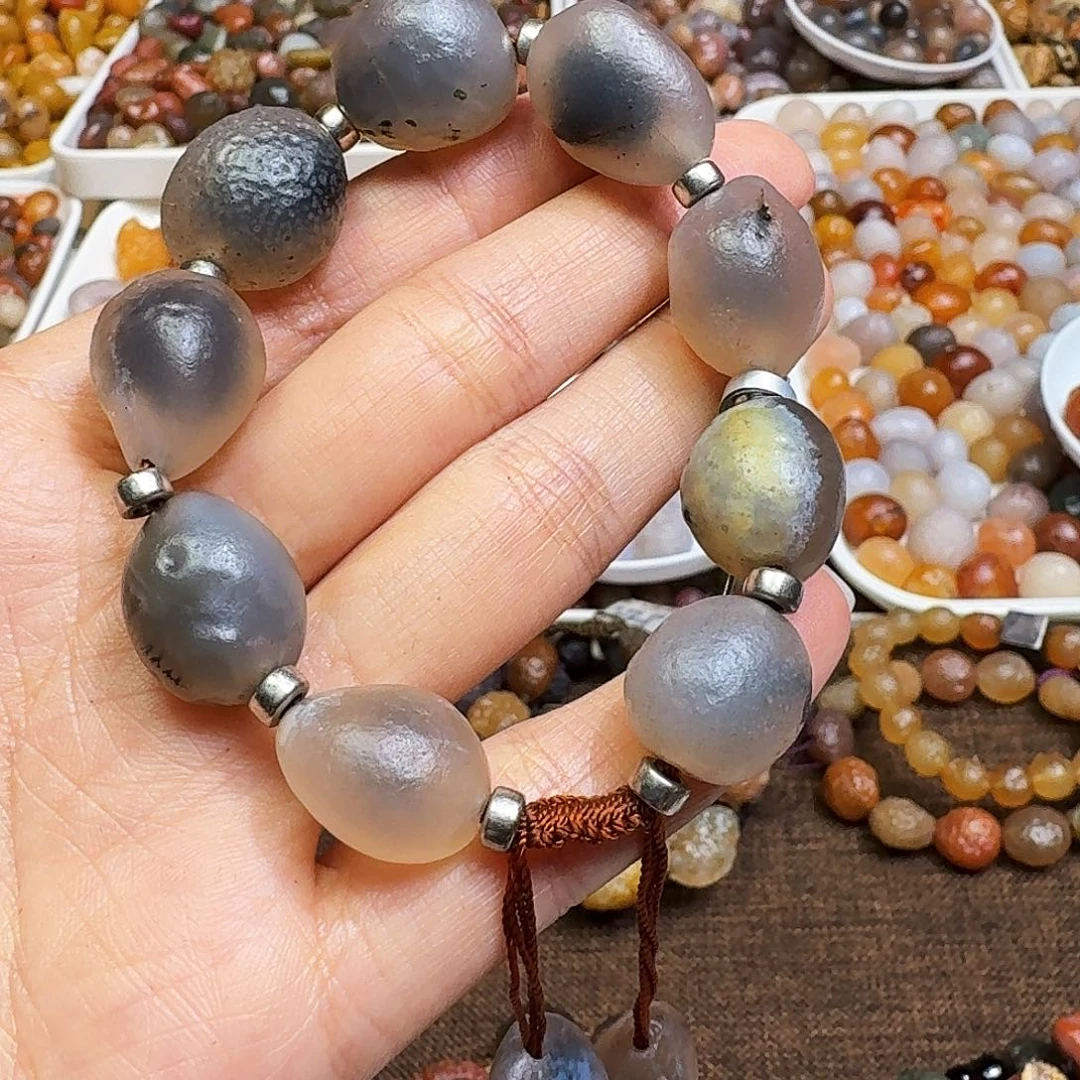 玛瑙/玉髓手链合金
