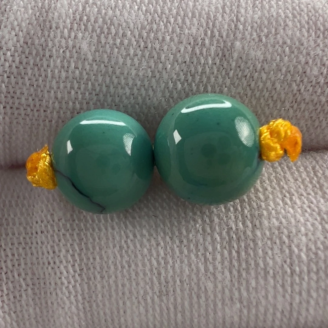 未镶嵌绿松石配饰7.5m m