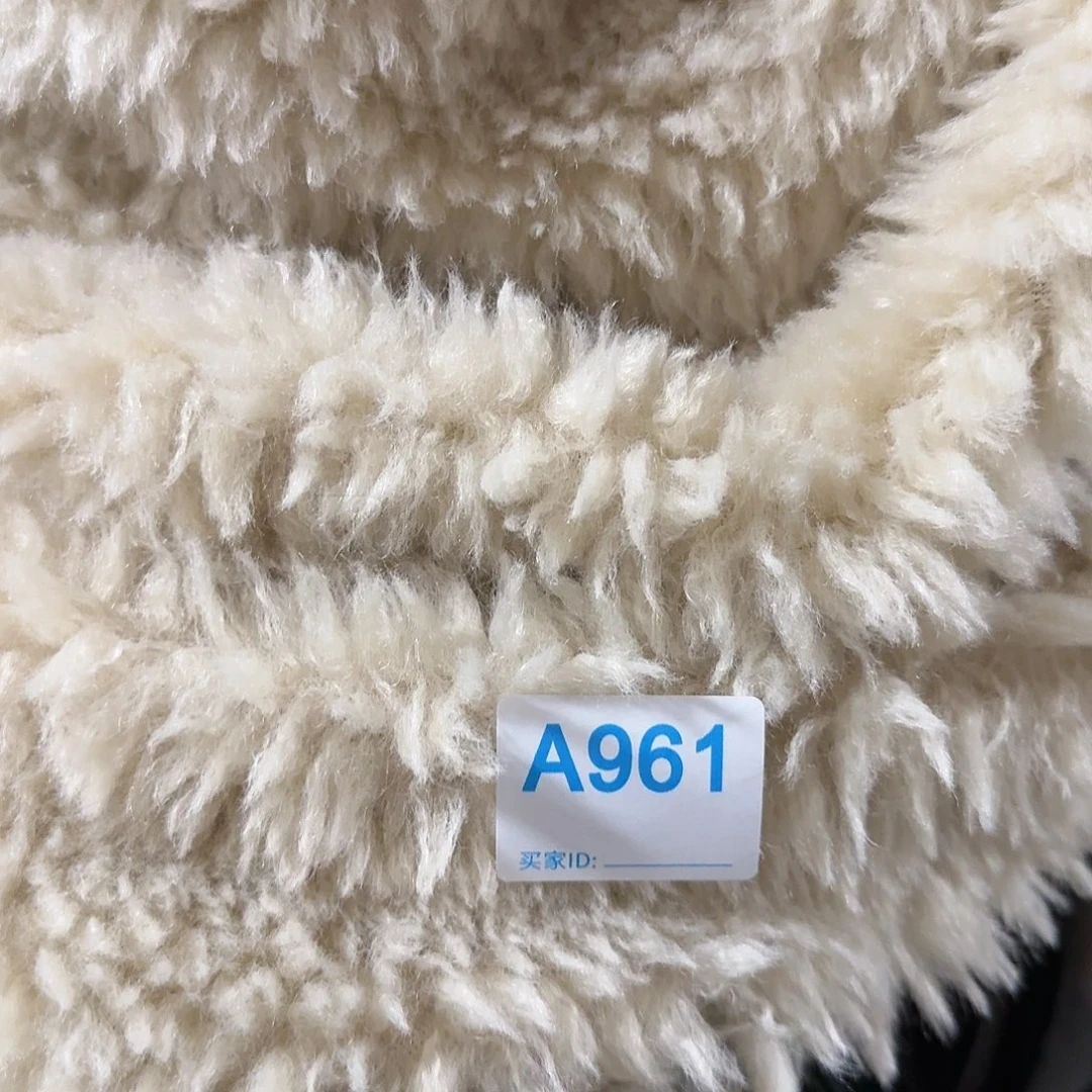 杏色大颗粒羊羔毛16元2米961