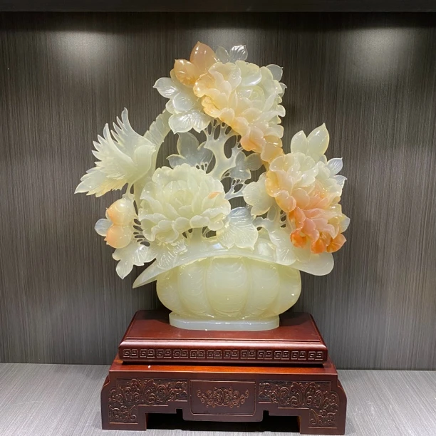 一览富贵客厅玄关酒柜电视柜家居别墅办公乔迁开业送礼佳品