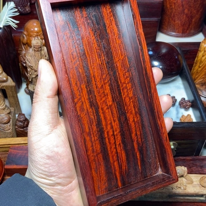 檀香紫檀（小叶紫檀）琴料盘子