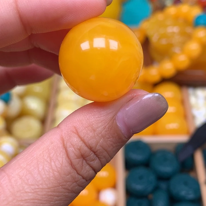 人***睡非金属仿琥珀配饰255