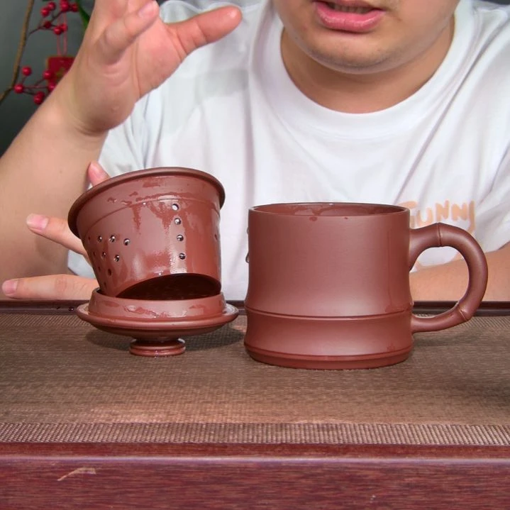 茶杯紫砂高货放漏