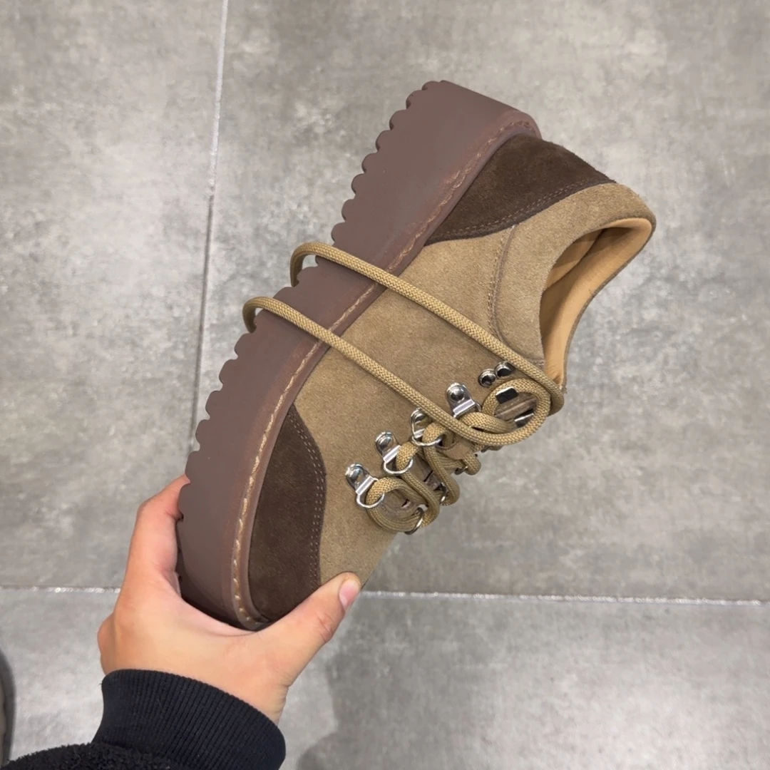 鹿***光168-6卡其棕35码一双