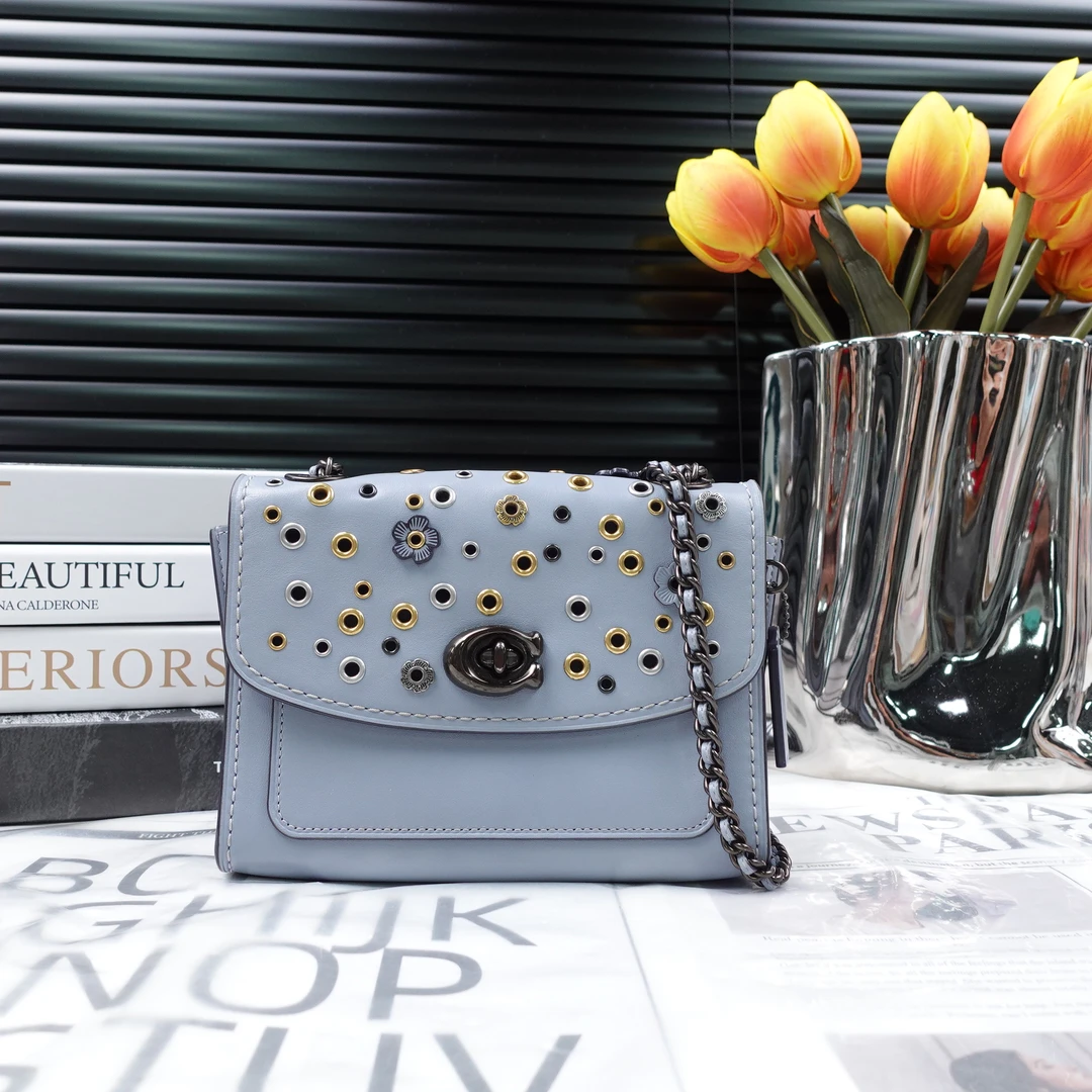 95新 COACH/蔻驰 单肩包/T10232306