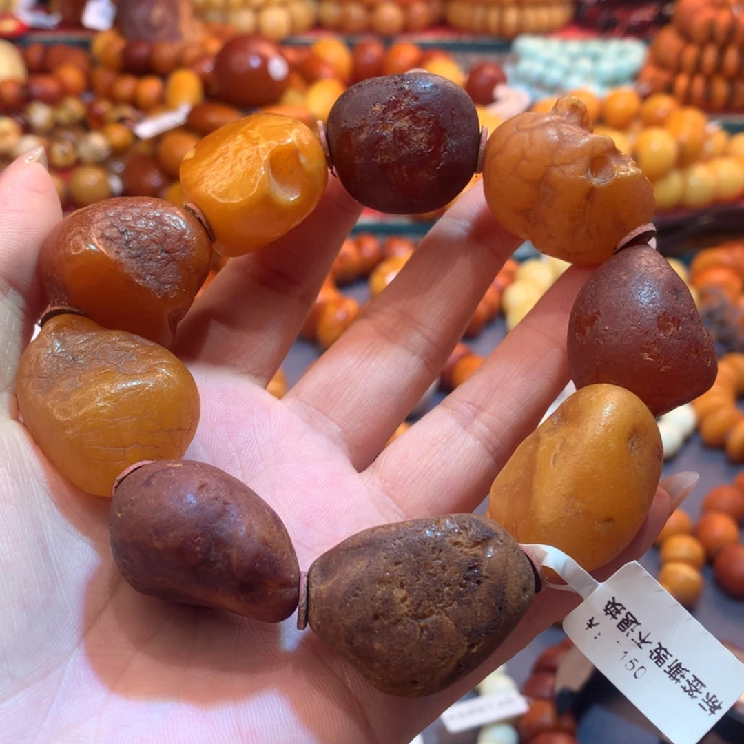 【闪购商品】蜜蜡手串未镶嵌蜜蜡手串