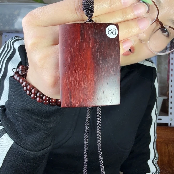 檀香紫檀（小叶紫檀）小鱼紫檀无事牌68