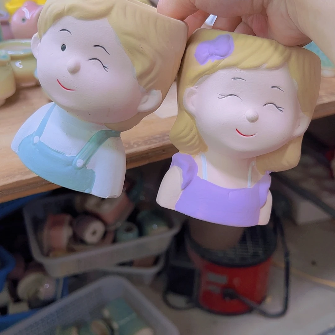 陶瓷花盆当场满12包邮