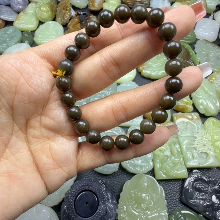 和田玉未镶嵌颈饰卡8