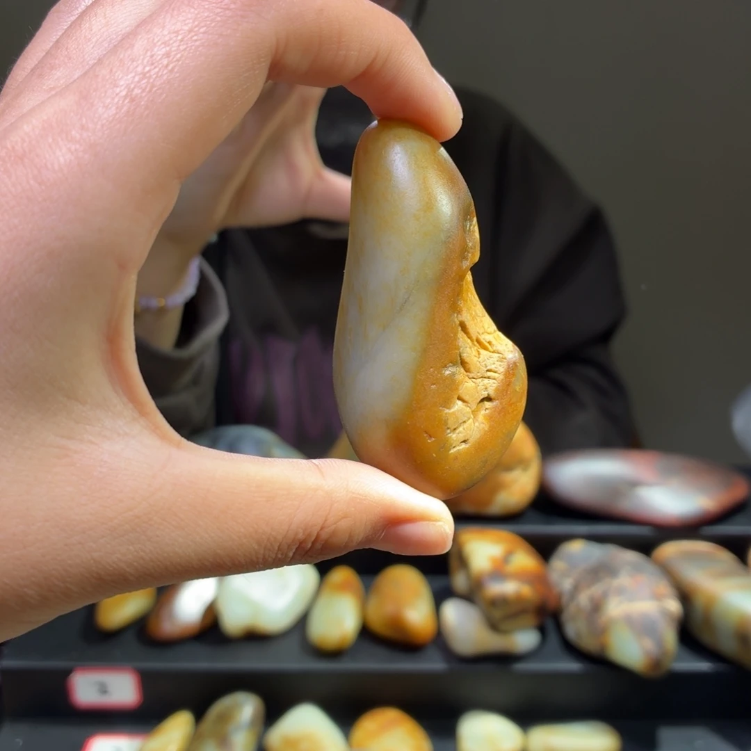 和田玉未镶嵌挂件80.7