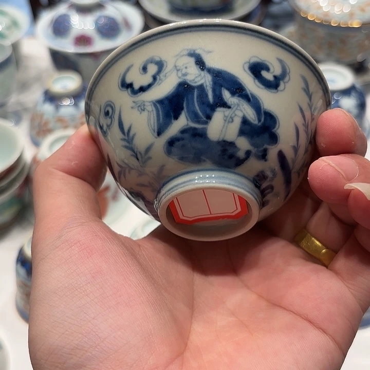 景德镇陶瓷杯子的话