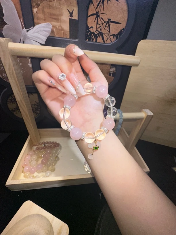 合金手链 （果冻）白水加粉水