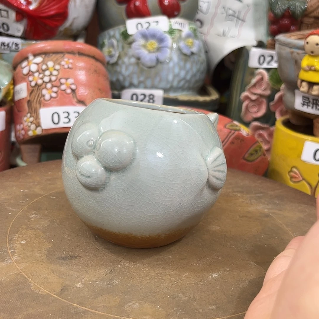 微瑕无孔水培花盆