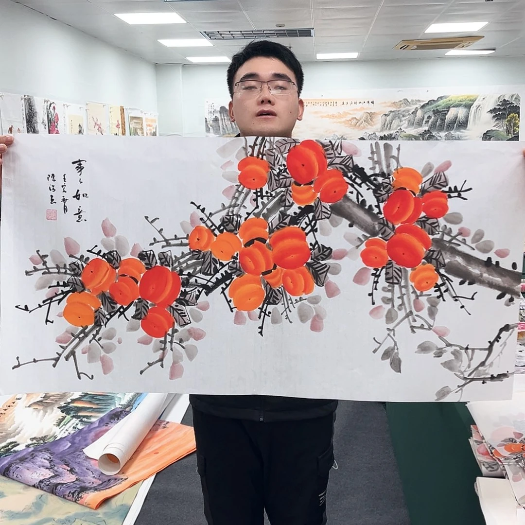 国画宣纸国画作品纯手绘