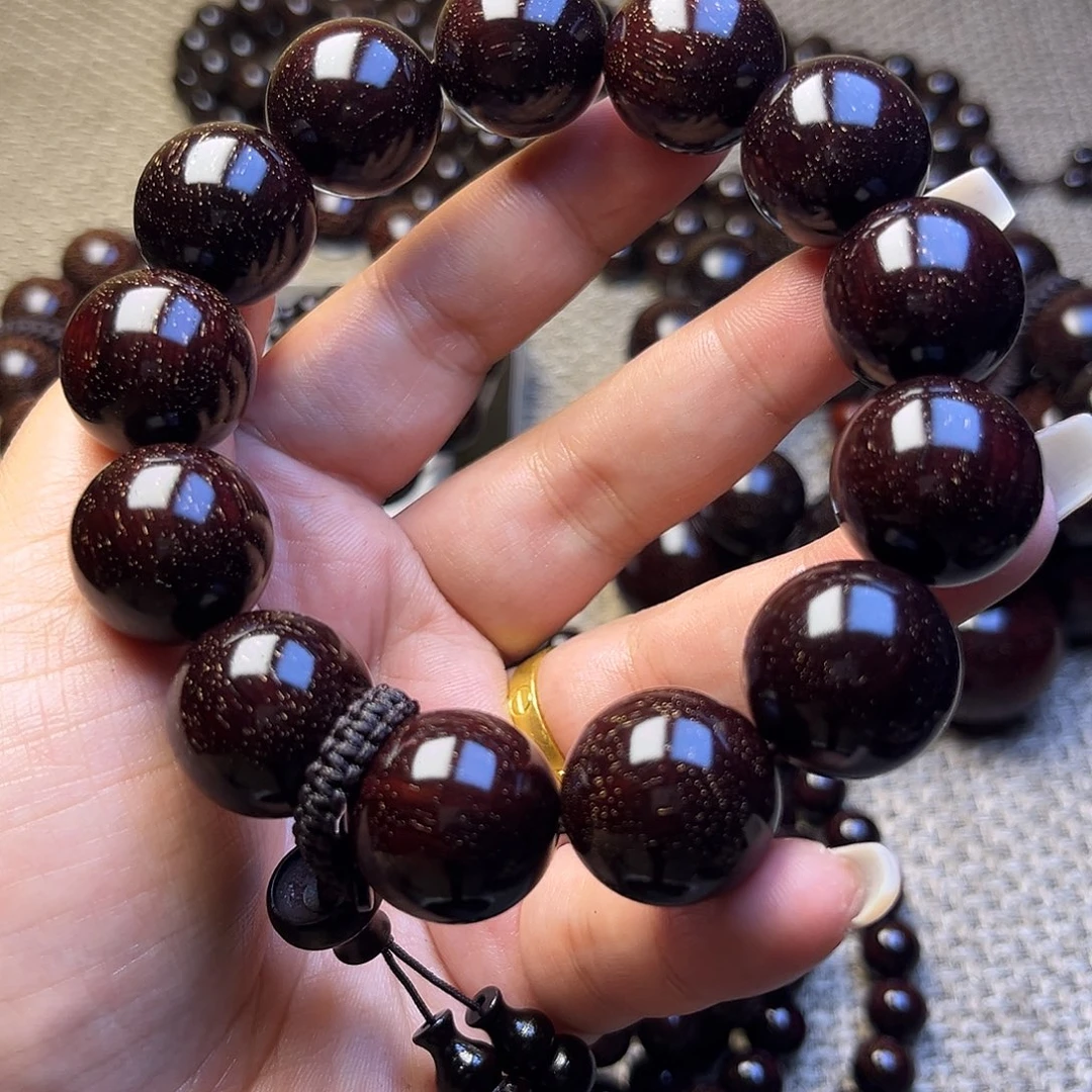 檀香紫檀（小叶紫檀）1.8 13颗满天星