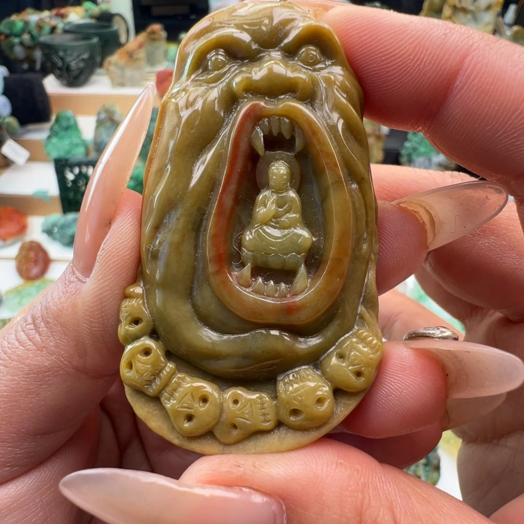 未镶嵌挂件翡翠天然缅甸