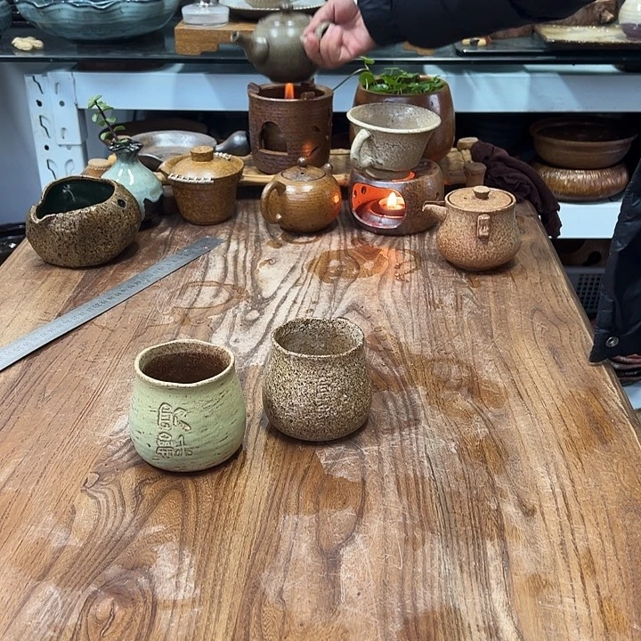 宜兴紫砂粗陶茶具紫砂73