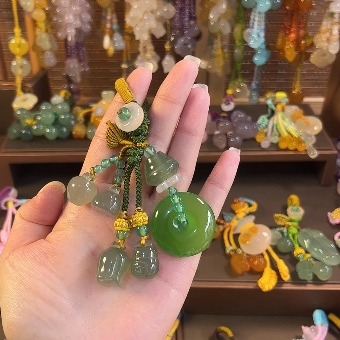 玛瑙/玉髓未镶嵌车挂