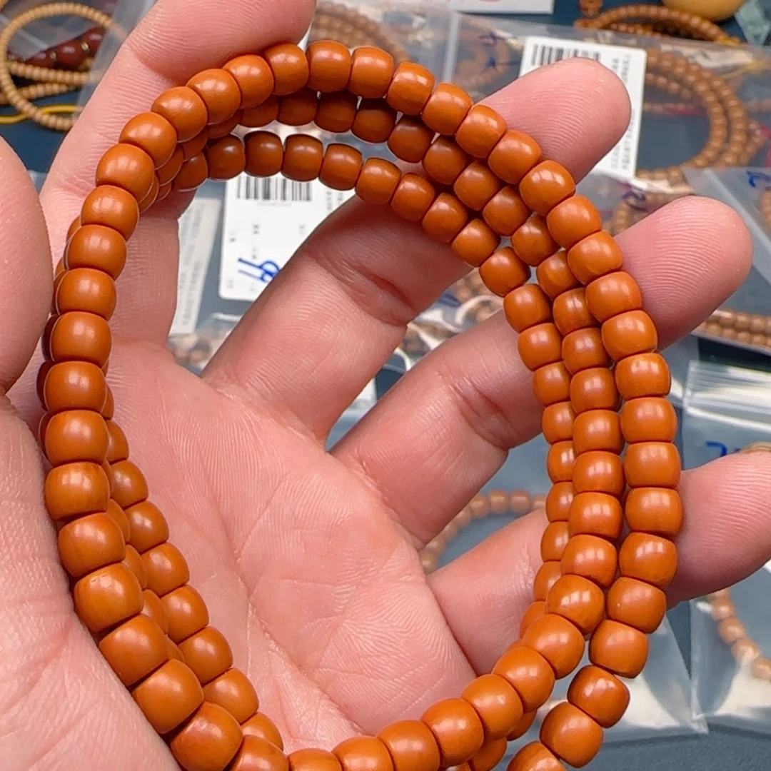 手串橄榄核老挝S+级核尖极限弧尺寸6.7