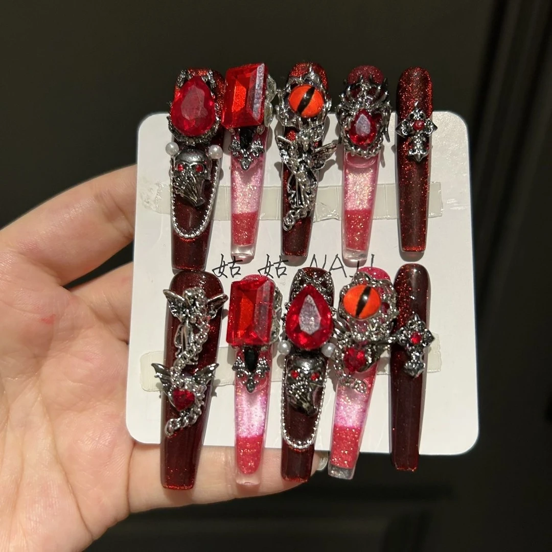 【流麻高定】纯手工穿戴甲拆拆乐(拆开NO退NO换)