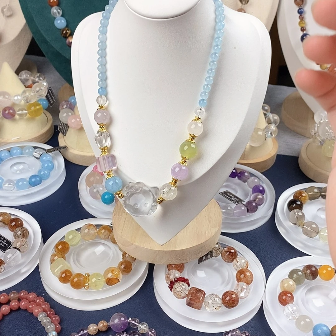 银S925镶嵌手链水晶