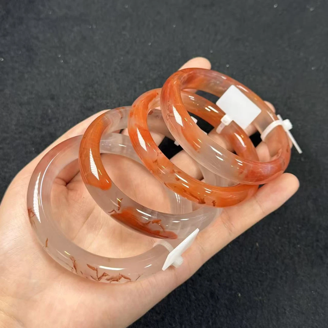 南红（玛瑙）手镯（正圈圆条）多样性发货--JY李-B5426