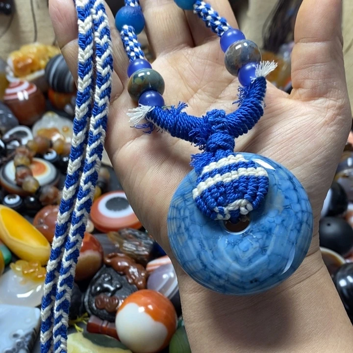 玛瑙/玉髓未镶嵌颈饰