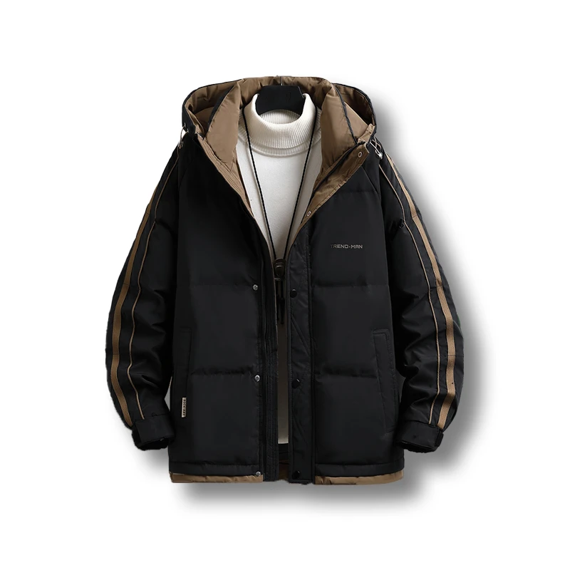 罗杰宾利冬季厚款棉服防寒保暖百搭潮流时尚外套866706