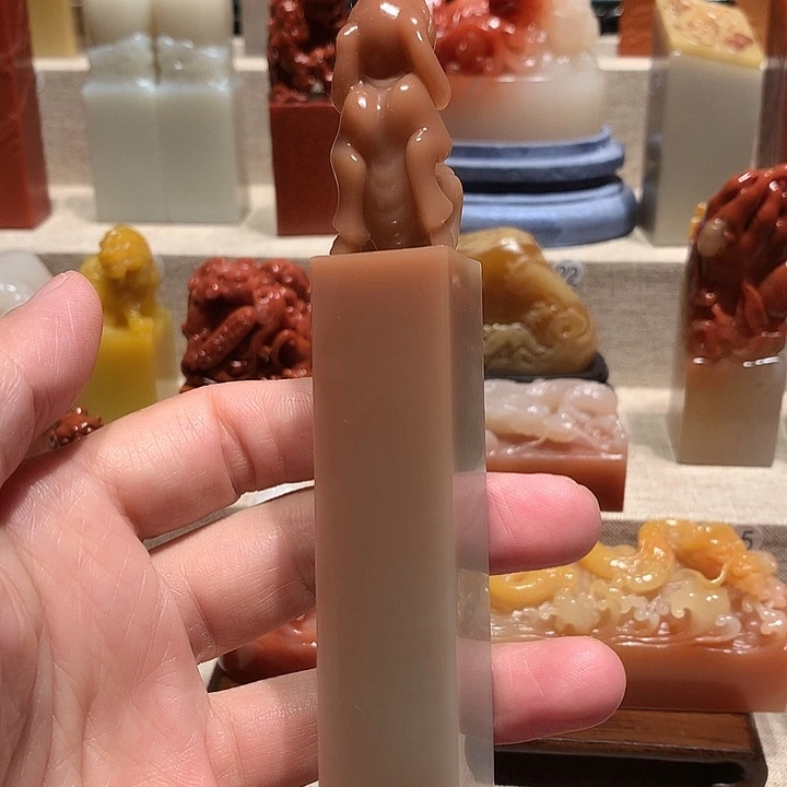 印石老挝石老挝石印钮2-2-12.8