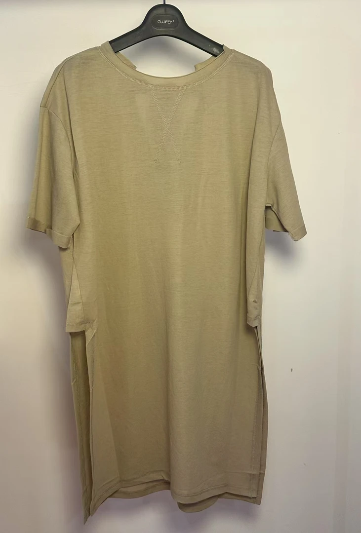 GU JIFEN｜时尚百搭宽松后背系带上衣 1023