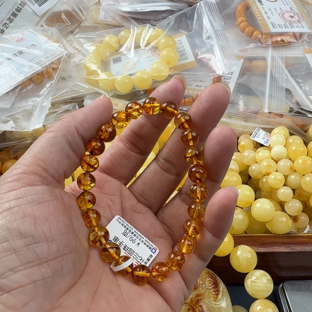未镶嵌琥珀珠宝奇石